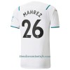 Camiseta de fútbol Manchester City Riyad Mahrez 26 Segunda Equipación 2021/22 - Hombre